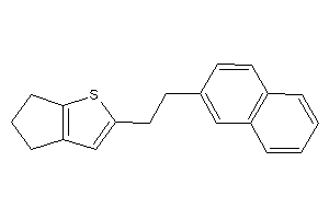 2-[2-(2-naphthyl)ethyl]-5,6-dihydro-4H-cyclopenta[b]thiophene