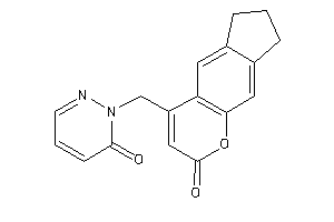 2-[(2-keto-7,8-dihydro-6H-cyclopenta[g]chromen-4-yl)methyl]pyridazin-3-one