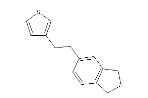 3-(2-indan-5-ylethyl)thiophene