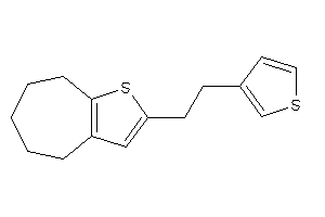 2-[2-(3-thienyl)ethyl]-5,6,7,8-tetrahydro-4H-cyclohepta[b]thiophene