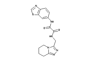 N'-(1,3-benzothiazol-6-yl)-N-(5,6,7,8-tetrahydro-[1,2,4]triazolo[4,3-a]pyridin-3-ylmethyl)oxamide