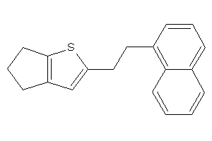 2-[2-(1-naphthyl)ethyl]-5,6-dihydro-4H-cyclopenta[b]thiophene