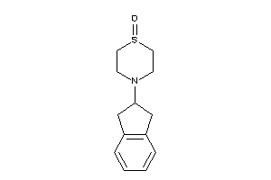 4-indan-2-yl-1,4-thiazinane 1-oxide
