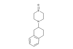 4-tetralin-2-yl-1,4-thiazinane 1-oxide
