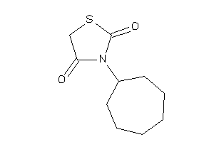 3-cycloheptylthiazolidine-2,4-quinone