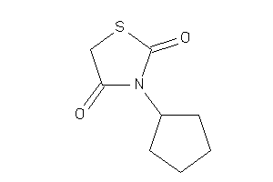 Image of 3-cyclopentylthiazolidine-2,4-quinone