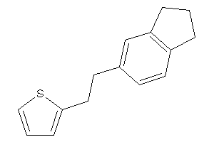 2-(2-indan-5-ylethyl)thiophene