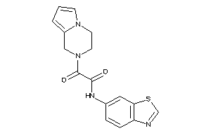 N-(1,3-benzothiazol-6-yl)-2-(3,4-dihydro-1H-pyrrolo[1,2-a]pyrazin-2-yl)-2-keto-acetamide