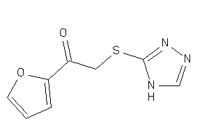 1-(2-furyl)-2-(4H-1,2,4-triazol-3-ylthio)ethanone