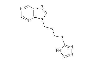 9-[3-(4H-1,2,4-triazol-3-ylthio)propyl]purine