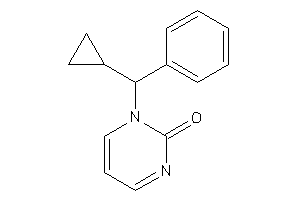 1-[cyclopropyl(phenyl)methyl]pyrimidin-2-one