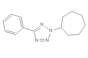 2-cycloheptyl-5-phenyl-tetrazole