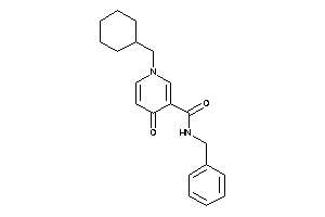 N-benzyl-1-(cyclohexylmethyl)-4-keto-nicotinamide