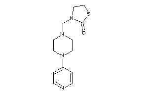 3-[[4-(4-pyridyl)piperazino]methyl]thiazolidin-2-one