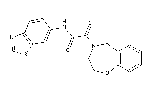 N-(1,3-benzothiazol-6-yl)-2-(3,5-dihydro-2H-1,4-benzoxazepin-4-yl)-2-keto-acetamide