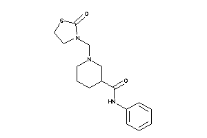 1-[(2-ketothiazolidin-3-yl)methyl]-N-phenyl-nipecotamide