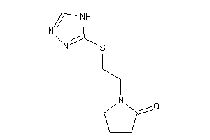 1-[2-(4H-1,2,4-triazol-3-ylthio)ethyl]-2-pyrrolidone