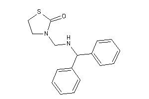 3-[(benzhydrylamino)methyl]thiazolidin-2-one