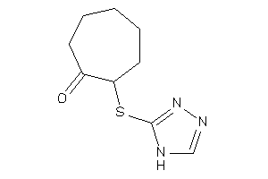 2-(4H-1,2,4-triazol-3-ylthio)cycloheptanone