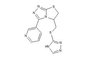 3-(3-pyridyl)-5-[(4H-1,2,4-triazol-3-ylthio)methyl]-5,6-dihydrothiazolo[2,3-c][1,2,4]triazole