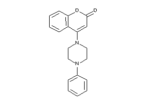 4-(4-phenylpiperazino)coumarin
