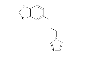 1-[3-(1,3-benzodioxol-5-yl)propyl]-1,2,4-triazole