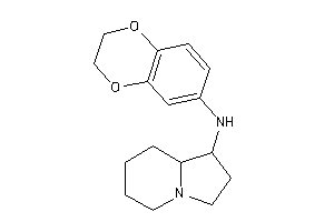 2,3-dihydro-1,4-benzodioxin-6-yl(indolizidin-1-yl)amine