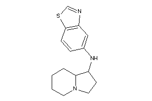 1,3-benzothiazol-5-yl(indolizidin-1-yl)amine