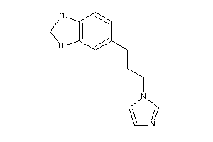 1-[3-(1,3-benzodioxol-5-yl)propyl]imidazole