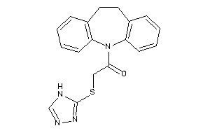 1-(5,6-dihydrobenzo[b][1]benzazepin-11-yl)-2-(4H-1,2,4-triazol-3-ylthio)ethanone