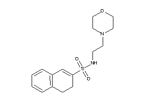 N-(2-morpholinoethyl)-3,4-dihydronaphthalene-2-sulfonamide