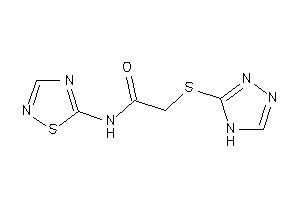 Image of N-(1,2,4-thiadiazol-5-yl)-2-(4H-1,2,4-triazol-3-ylthio)acetamide