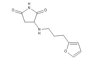 Image of 3-[3-(2-furyl)propylamino]pyrrolidine-2,5-quinone