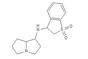 Image of (1,1-diketo-2,3-dihydrobenzothiophen-3-yl)-pyrrolizidin-1-yl-amine