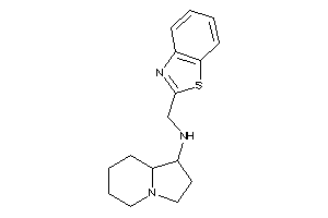 1,3-benzothiazol-2-ylmethyl(indolizidin-1-yl)amine