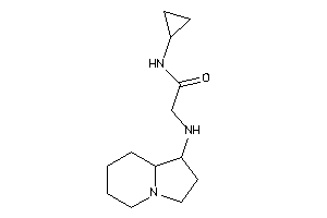 N-cyclopropyl-2-(indolizidin-1-ylamino)acetamide