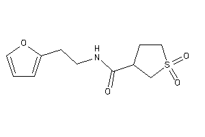 N-[2-(2-furyl)ethyl]-1,1-diketo-thiolane-3-carboxamide