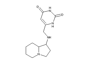 6-[(indolizidin-1-ylamino)methyl]uracil