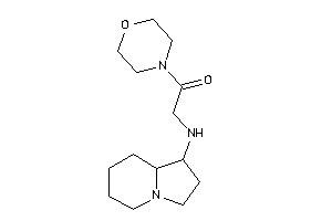 2-(indolizidin-1-ylamino)-1-morpholino-ethanone