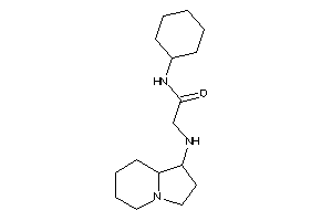 N-cyclohexyl-2-(indolizidin-1-ylamino)acetamide