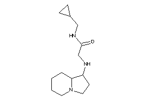 N-(cyclopropylmethyl)-2-(indolizidin-1-ylamino)acetamide