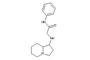 2-(indolizidin-1-ylamino)-N-phenyl-acetamide