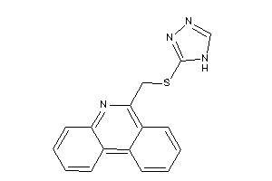 6-[(4H-1,2,4-triazol-3-ylthio)methyl]phenanthridine