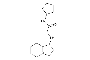 N-cyclopentyl-2-(indolizidin-1-ylamino)acetamide