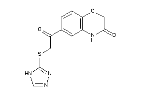 6-[2-(4H-1,2,4-triazol-3-ylthio)acetyl]-4H-1,4-benzoxazin-3-one