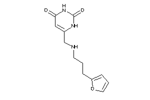 6-[[3-(2-furyl)propylamino]methyl]uracil