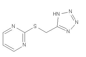 2-(1H-tetrazol-5-ylmethylthio)pyrimidine