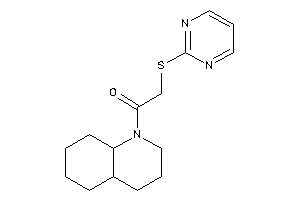 1-(3,4,4a,5,6,7,8,8a-octahydro-2H-quinolin-1-yl)-2-(2-pyrimidylthio)ethanone