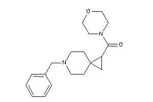 (6-benzyl-6-azaspiro[2.5]octan-2-yl)-morpholino-methanone