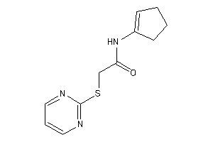 N-cyclopenten-1-yl-2-(2-pyrimidylthio)acetamide